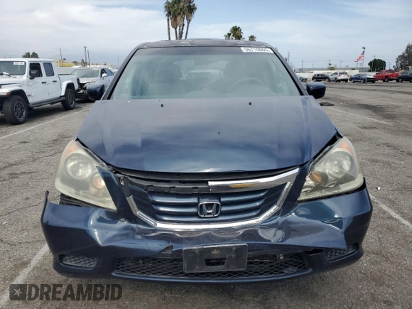 2010 Honda Odyssey EX with VIN 5FNRL3H46AB105054, listed as a Copart auction lot 56710665 with 118,156 mi miles and Salvage title. Bid and sale history available at DreamBid. Image 5.