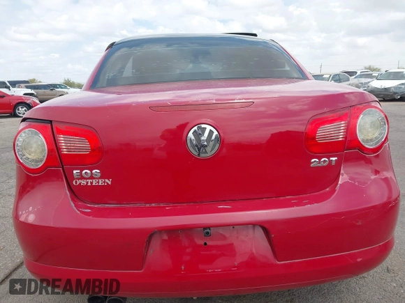 2008 Volkswagen Eos Turbo with VIN WVWBA71F18V033833, listed as a IAAI auction lot 42194305 with 153,543 mi miles and . Bid and sale history available at DreamBid. Image 17.