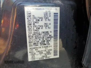 2006 Nissan Xterra SE with VIN 5N1AN08U56C550634, listed as a Copart auction lot 53160535 with 207,936 mi miles and Salvage title. Bid and sale history available at DreamBid. Image 12.