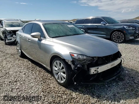 2015 Lexus IS 250 with VIN JTHCF1D21F5018983, listed as a Copart auction lot 57427525 with 129,062 mi miles and Salvage title. Bid and sale history available at DreamBid. Image 13.