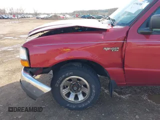 2000 Ford Ranger XL with VIN 1FTYR14V3YTA72602, listed as a IAAI auction lot 41984388 with 125,256 mi miles. Bid and sale history available at carsss.com. Image 18.