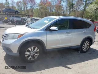 2012 Honda CR-V EX-L with VIN JHLRM4H75CC008752, listed as a IAAI auction lot 42150995 with 159,313 mi miles. Bid and sale history available at carsss.com. Image 14.