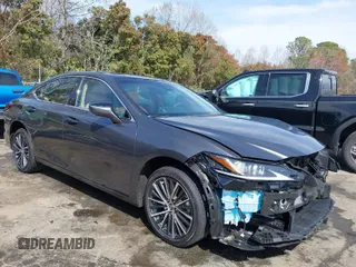 2024 Lexus ES with VIN 58ADZ1B18RU181667, listed as a IAAI auction lot 41833394 with 14,775 mi miles. Bid and sale history available at carsss.com. Image 1.