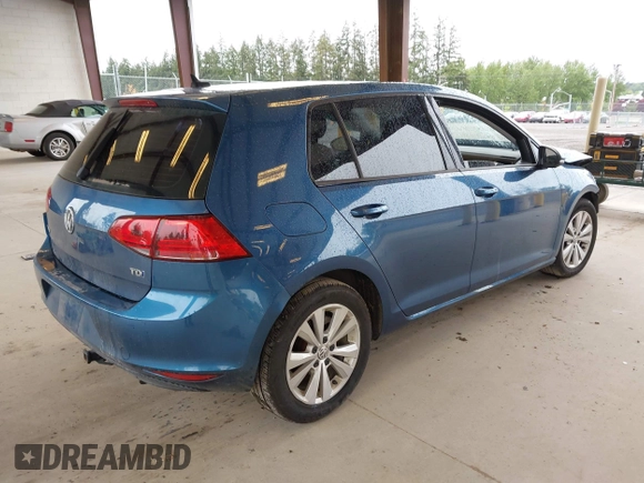 2015 Volkswagen Golf SE с VIN 3VW2A7AU5FM015547, выставлен на аукционе IAAI как лот 42289100 с пробегом 109 938 миль миль и . История ставок и продаж доступна на DreamBid. Изображение 4.