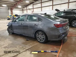 2024 Kia Forte GT-Line with VIN 3KPF54AD7RE711140, listed as a Copart auction lot 46453075 with 43,297 mi miles and Non Repairable. Bid and sale history available at carsss.com. Image 2.
