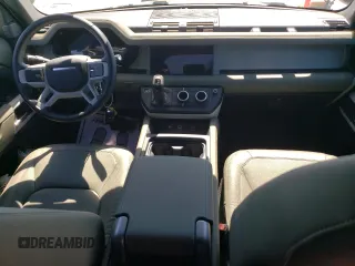 2024 Land Rover Defender S with VIN SALEJ7EX7R2287641, listed as a Copart auction lot 52123665 with 2,358 mi miles and Salvage title. Bid and sale history available at DreamBid. Image 8.