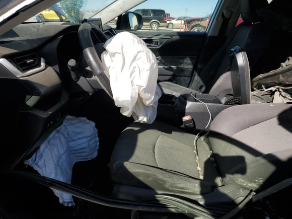2019 Toyota RAV4 XLE with VIN JTMW1RFV5KD003972, listed as a Copart auction lot 49154825 with 0 mi miles and Salvage Title. Bid and sale history available at carsss.com. Image 7.