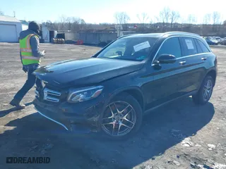 2019 Mercedes-Benz GLC with VIN WDC0G4KB7KV146395, listed as a IAAI auction lot 41608354 with 50,389 mi miles. Bid and sale history available at carsss.com. Image 17.