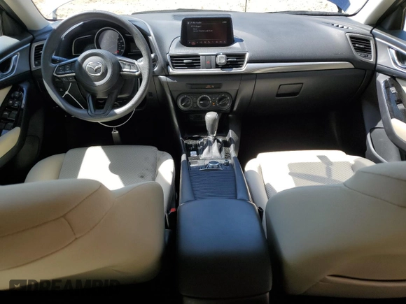 2017 Mazda 3 Sport with VIN 3MZBN1U76HM124464, listed as a Copart auction lot 51140795 with 81,352 mi miles and Salvage Title. Bid and sale history available at DreamBid. Image 8.