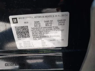 2020 Chevrolet Blazer LT z VIN 3GNKBBRA1LS539080, wystawiony jako IAAI lot #41842786 z przebiegiem 11 301 mil mil oraz . Historia ofert i sprzedaży dostępna na DreamBid. Obrazek 9.