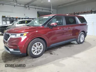2022 Kia Carnival LXS with VIN KNDNB4H35N6124274, listed as a Copart auction lot 85580954 with 65,347 mi miles and Salvage Title. Bid and sale history available at carsss.com. Image 1.