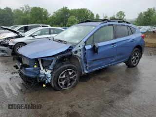 2019 Subaru Crosstrek Premium z VIN JF2GTAEC1KH227203, wystawiony jako Copart lot #59838515 z przebiegiem 82 175 mil mil oraz Szkoda całkowita • Salvage title. Historia ofert i sprzedaży dostępna na DreamBid. Obrazek 1.