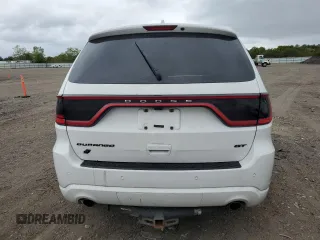 2018 Dodge Durango GT z VIN 1C4RDJDG7JC329545, wystawiony jako Copart lot #57841145 z przebiegiem Nie podano mil oraz Szkoda całkowita • Salvage title. Historia ofert i sprzedaży dostępna na DreamBid. Obrazek 6.