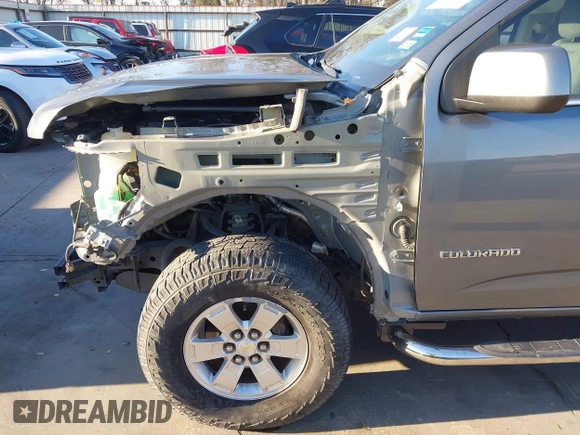2019 Chevrolet Colorado 2WD Work Truck with VIN 1GCGSBEN9K1204074, listed as a IAAI auction lot 41389973 with 132,301 mi miles. Bid and sale history available at carsss.com. Image 18.