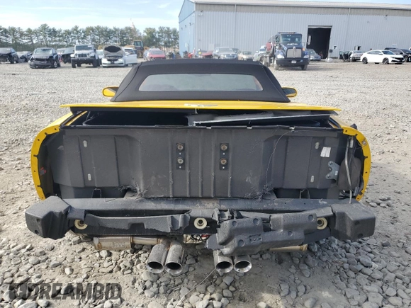 2003 Chevrolet Corvette with VIN 1G1YY32G835106073, listed as a Copart auction lot 70018534 with 71,517 mi miles and Salvage Title. Bid and sale history available at carsss.com. Image 6.