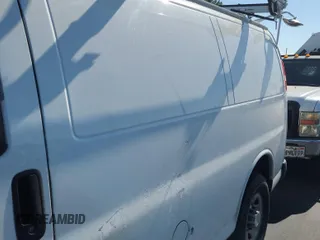 2013 Chevrolet Express Cargo with VIN 1GCWGFCA6D1142155, listed as a IAAI auction lot 42670323 with 213,723 mi miles and . Bid and sale history available at DreamBid. Image 34.