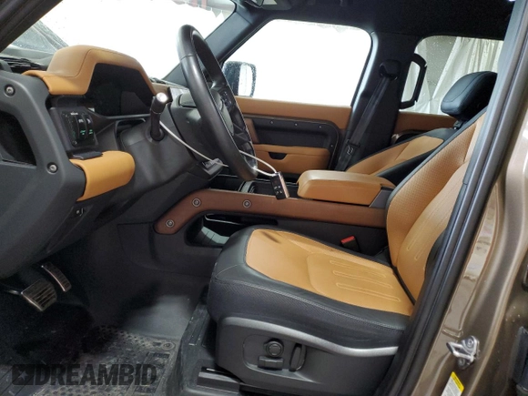 2023 Land Rover Defender X с VIN SALEX7EU8P2140939, выставлен на аукционе Copart как лот 55811195 с пробегом 33 446 миль миль и Списание • Salvage title. История ставок и продаж доступна на DreamBid. Изображение 7.