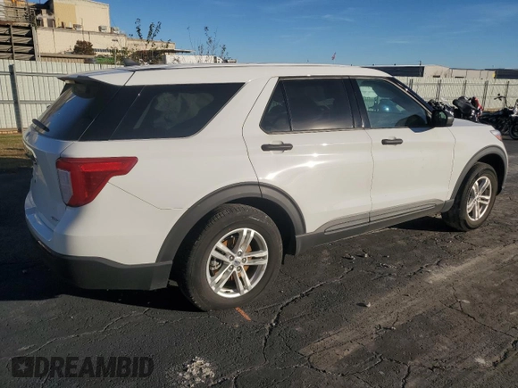2022 Ford Explorer with VIN 1FMSK8BH2NGB53039, listed as a Copart auction lot 78853984 with 10,509 mi miles and Salvage Title. Bid and sale history available at carsss.com. Image 3.