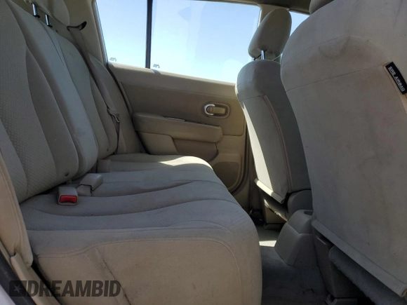 2010 Nissan Versa 1.8 SL with VIN 3N1BC1CP1AL435695, listed as a Copart auction lot 52099085 with 184,891 mi miles and Salvage Title. Bid and sale history available at carsss.com. Image 10.