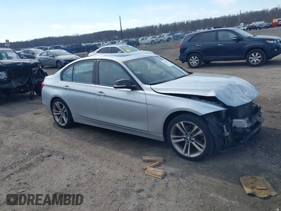 2014 BMW 3 Series 328i xDrive with VIN WBA3B3C58EJ980379, listed as a IAAI auction lot 41678676 with 183,278 mi miles. Bid and sale history available at carsss.com. Image 13.