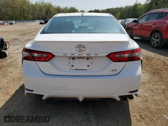 2019 Toyota Camry LE with VIN 4T1B11HK0KU173428, listed as a Copart auction lot 50291985 with 89,778 mi miles and Salvage Title. Bid and sale history available at carsss.com. Image 6.