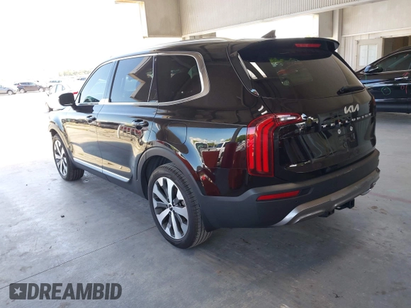 2022 Kia Telluride EX with VIN 5XYP34HCXNG314378, listed as a IAAI auction lot 42557224 with 39,911 mi miles and . Bid and sale history available at DreamBid. Image 3.