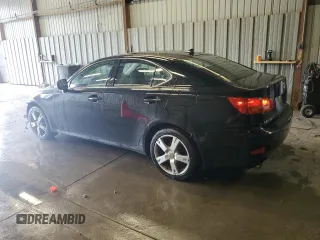 2007 Lexus IS 250 with VIN JTHCK262472009244, listed as a Copart auction lot 58128925 with 182,661 mi miles and Salvage title. Bid and sale history available at DreamBid. Image 2.