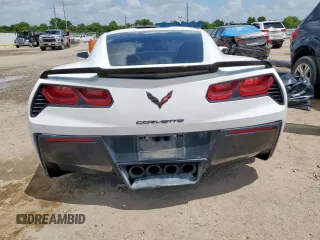 2017 Chevrolet Corvette 1LT with VIN 1G1YB2D74H5124019, listed as a Copart auction lot 61194775 with Not provided miles and Clean title. Bid and sale history available at DreamBid. Image 6.