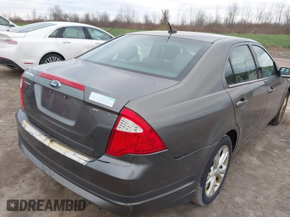 2012 Ford Fusion SE with VIN 3FAHP0HA7CR104815, listed as a IAAI auction lot 42089122 with 151,129 mi miles. Bid and sale history available at carsss.com. Image 6.
