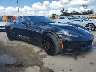 2016 Chevrolet Corvette Z06 1LZ with VIN 1G1YP2D69G5613510, listed as a Copart auction lot 77152654 with 0 mi miles and Non Repairable. Bid and sale history available at carsss.com. Image 4.