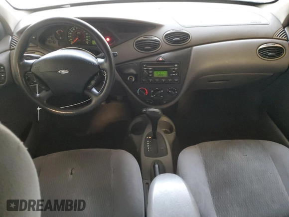 2001 Ford Focus SE with VIN 1FAFP36321W214680, listed as a Copart auction lot 43692915 with 157,811 mi miles and Salvage Title. Bid and sale history available at carsss.com. Image 8.