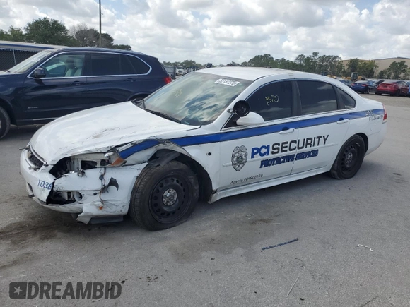 2012 Chevrolet Impala Police Police z VIN 2G1WD5E39C1322930, wystawiony jako Copart lot #55292425 z przebiegiem 138 272 mil mil oraz Nie do naprawy • Non repairable. Historia ofert i sprzedaży dostępna na DreamBid. Obrazek 1.