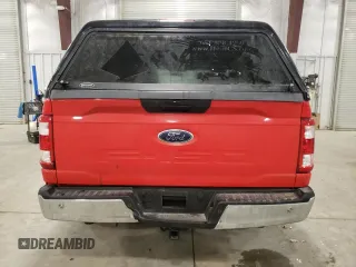 2022 Ford F-150 XL with VIN 1FTMF1CB1NKE26925, listed as a Copart auction lot 45418635 with 0 mi miles and Salvage Title. Bid and sale history available at carsss.com. Image 6.