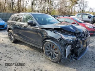 2018 Land Rover Range Rover Velar R-Dynamic HSE with VIN SALYM2RNXJA745649, listed as a Copart auction lot 53237134 with 92,357 mi miles and Salvage Title. Bid and sale history available at carsss.com. Image 4.