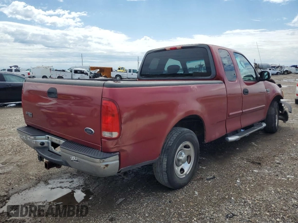 2004 Ford F-150 XL with VIN 2FTRX17W84CA37122, listed as a Copart auction lot 55846705 with Not provided miles and Salvage title. Bid and sale history available at DreamBid. Image 3.