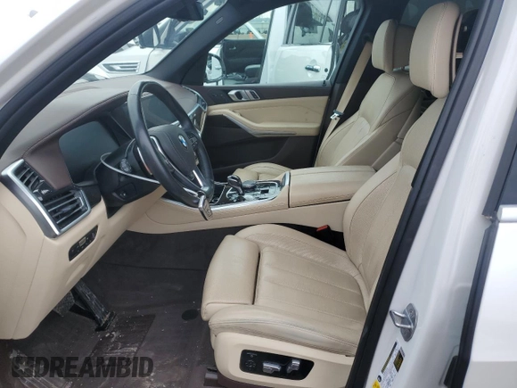 2019 BMW X5 xDrive40i with VIN 5UXCR6C50KLL34400, listed as a Copart auction lot 52299795 with 60,439 mi miles and Salvage Title. Bid and sale history available at carsss.com. Image 7.