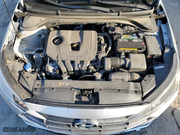 2020 Hyundai Elantra SE with VIN 5NPD74LF3LH595910, listed as a Copart auction lot 88266225 with 46,451 mi miles and Salvage Title. Bid and sale history available at carsss.com. Image 11.
