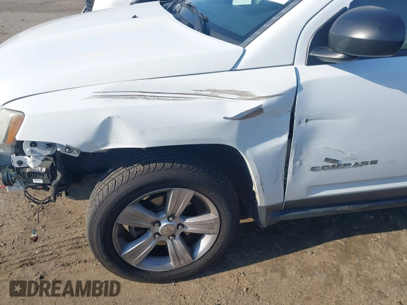 2016 Jeep Compass Sport with VIN 1C4NJCBA1GD568996, listed as a IAAI auction lot 42116719 with 167,751 mi miles and . Bid and sale history available at DreamBid. Image 12.