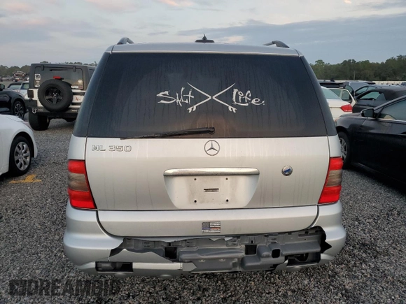 2005 Mercedes-Benz M-Class 3.7L with VIN 4JGAB57E65A519886, listed as a Copart auction lot 80159484 with 178,673 mi miles and Non Repairable. Bid and sale history available at carsss.com. Image 6.