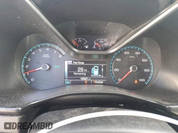 2016 Chevrolet Colorado 2WD LT with VIN 1GCHSCEA1G1257219, listed as a Copart auction lot 72680264 with 185,921 mi miles and Salvage Title. Bid and sale history available at carsss.com. Image 9.