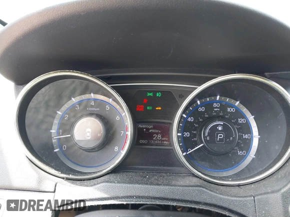 2012 Hyundai Sonata Limited z VIN 5NPEC4AC9CH354782, wystawiony jako IAAI lot #42416670 z przebiegiem 131 636 mil mil oraz . Historia ofert i sprzedaży dostępna na DreamBid. Obrazek 7.