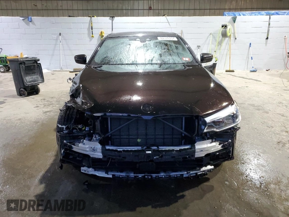 2020 BMW 5 Series 540i xDrive with VIN WBAJS3C07LCE60173, listed as a Copart auction lot 82776954 with Not provided miles and Salvage title. Bid and sale history available at DreamBid. Image 5.