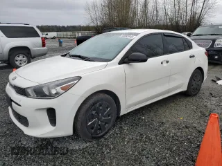 2018 Kia Rio LX with VIN 3KPA24AB9JE069400, listed as a Copart auction lot 50693945 with 91,679 mi miles and Salvage Title. Bid and sale history available at carsss.com. Image 1.