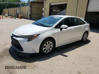 2021 Toyota Corolla LE with VIN 5YFEPMAEXMP244592, listed as a Copart auction lot 55226875 with 96,153 mi miles and Salvage Title. Bid and sale history available at DreamBid. Image 1.