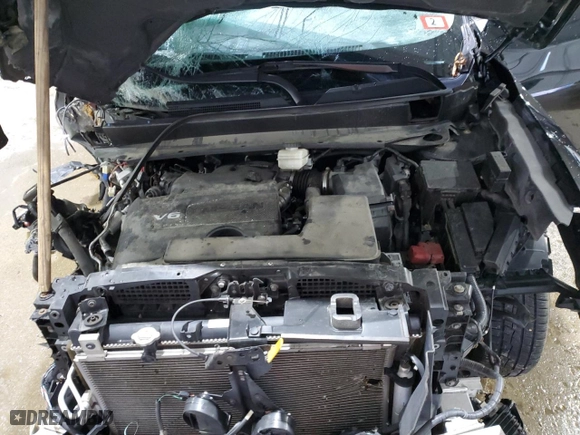 2019 Nissan Pathfinder SL with VIN 5N1DR2MM7KC625878, listed as a Copart auction lot 83825774 with 80,942 mi miles and Salvage Title. Bid and sale history available at carsss.com. Image 12.