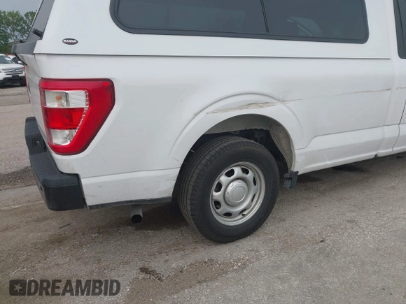 2021 Ford F-150 XL with VIN 1FTMF1CB6MKD46745, listed as a IAAI auction lot 42376132 with 126,188 mi miles and . Bid and sale history available at DreamBid. Image 19.