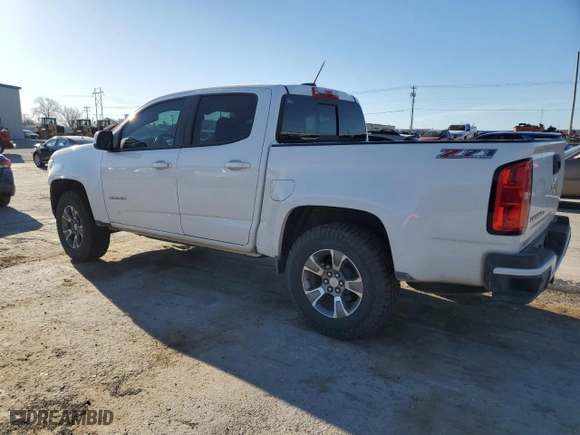 2019 Chevrolet Colorado 4WD Z71 with VIN 1GCGTDEN2K1324677, listed as a Copart auction lot 48016535 with 46,399 mi miles and Salvage Title. Bid and sale history available at carsss.com. Image 2.
