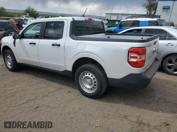 2023 Ford Maverick XL z VIN 3FTTW8E38PRA43573, wystawiony jako Copart lot #54835505 z przebiegiem 4 656 mil mil oraz Szkoda całkowita • Salvage title. Historia ofert i sprzedaży dostępna na DreamBid. Obrazek 2.