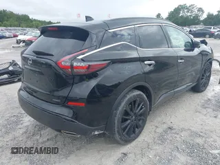 2023 Nissan Murano SV with VIN 5N1AZ2BJ3PC136963, listed as a IAAI auction lot 42386715 with 30,619 mi miles and . Bid and sale history available at DreamBid. Image 4.