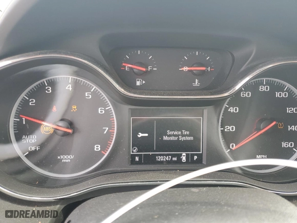 2019 Chevrolet Cruze LS with VIN 3G1BC6SM2KS553577, listed as a Copart auction lot 89324265 with 120,247 mi miles and Salvage Title. Bid and sale history available at carsss.com. Image 9.